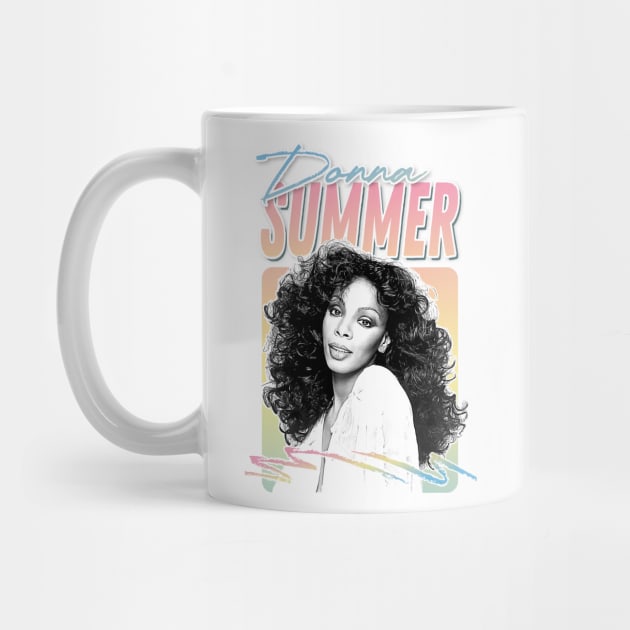 Donna Summer //// Retro Style Fan Art Design by DankFutura